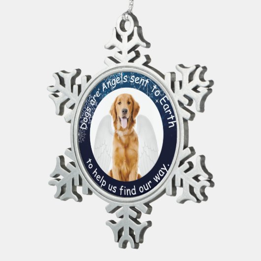 Ornement d'or d'ange (Vue impression)