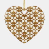 Ornement d'or de français pour le 50e anniversaire (Dos)