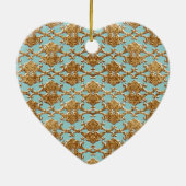 Ornement d'or de français pour le 50e anniversaire (Dos)