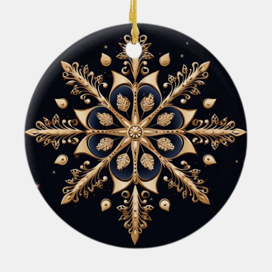 Ornement doré décoratif (Dos)