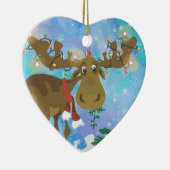 Ornement d'orignaux de Noël (Droite)