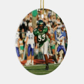 Ornement double face de Noël du football (Droite)