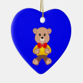 Ornement d'ours bleu (Droite)