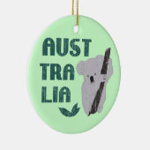 Ornement d'ours de koala de l'Australie (Droite)