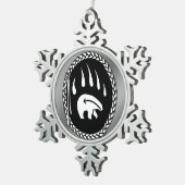 Ornement d'ours Décorations d'ours tribales de vac (Vue impression)