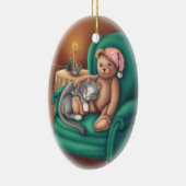 Ornement d'ours et de chat de nounours (Droite)