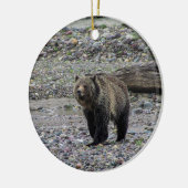 Ornement d'ours gris (Gauche)