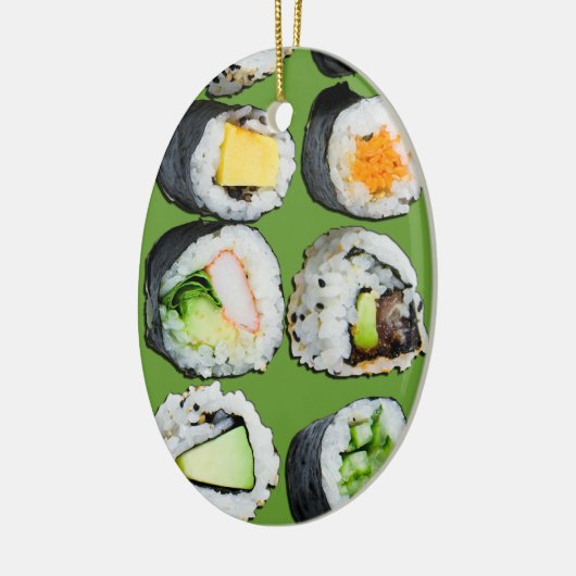Ornement doux superbe de sushi (Gauche)