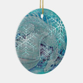 Ornement - dragon d'hiver de vacances (Droite)