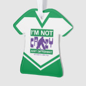 Ornement drôle de gardien de but d'hockey du (devant)