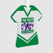 Ornement drôle de gardien de but d'hockey du (devant)