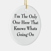 Ornement drôle sarcastique (Droite)