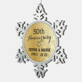 Ornement du 50e anniversaire de la Parties scintil (Vue impression)