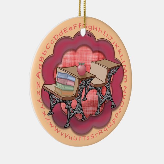 Ornement du bureau de l'enseignant de l'école (Droite)