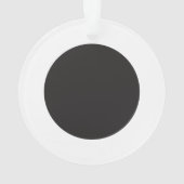 Ornement du cercle acrylique (dos)