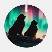 Ornement du cercle Aurora Terre-Neuve (Verso)