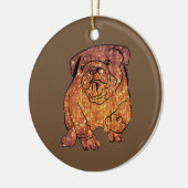 Ornement du cercle Bulldog (Gauche)