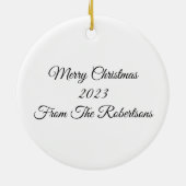 Ornement du cercle de la nativité (Dos)