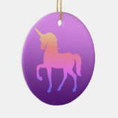 Ornement du cercle de licorne rose (Droite)