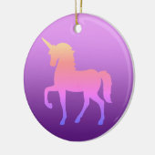 Ornement du cercle de licorne rose (Gauche)