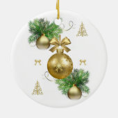 Ornement du cercle de Noël (Dos)