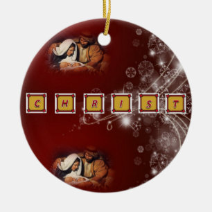 Ornement du Cercle de Noël, Christ