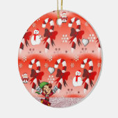 Ornement du Cercle de Noël, Elfe (Gauche)