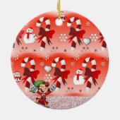 Ornement du Cercle de Noël, Elfe (Dos)