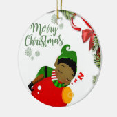 Ornement du Cercle de Noël, Elfe (Gauche)