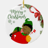 Ornement du Cercle de Noël, Elfe (Dos)