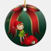 Ornement du Cercle de Noël, Elfe (Dos)