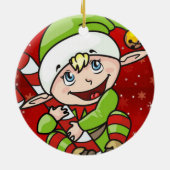 Ornement du Cercle de Noël, Elfe (Dos)