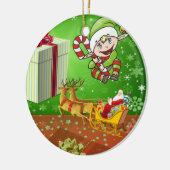 Ornement du Cercle de Noël, Elfe (Gauche)