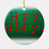 Ornement du cercle de Noël, h (Dos)