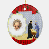 Ornement du Cercle de Noël, Jésus Christ (Gauche)