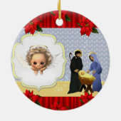 Ornement du Cercle de Noël, Jésus Christ (Dos)