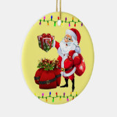 Ornement du Cercle de Noël, Père Noël (Droite)