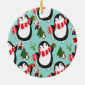 Ornement du cercle de Noël, pingouin (Dos)