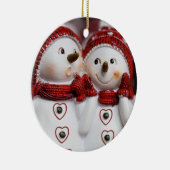 Ornement du Cercle de Noël, Snowman (Droite)