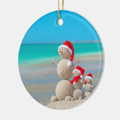 Ornement du Cercle de Noël, Snowman (Gauche)