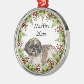 Ornement du cercle Shih Tsu (Gauche)