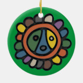Ornement du cercle Sol Taino (Dos)
