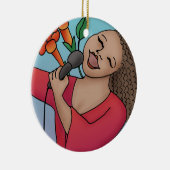 Ornement du chanteur de trompette (Droite)