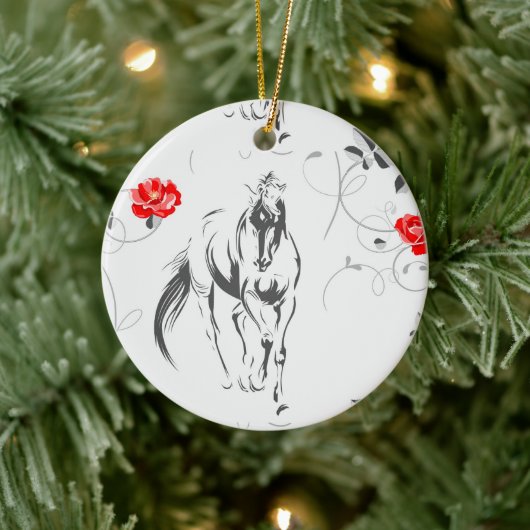 Ornement du cheval baroque (Arbre)