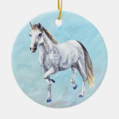 Ornement du cheval blanc (Devant)