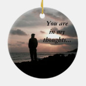 Ornement du ciel du coucher du soleil (Dos)