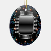 Ornement du circuit électronique de la carte mère (Droite)