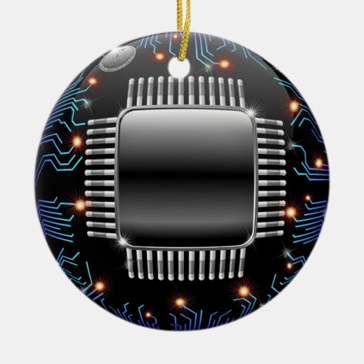Ornement du circuit électronique de la carte mère (Devant)