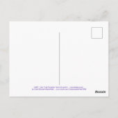 Ornement du coeur LGBT / Gay pride sur carte posta (Dos)