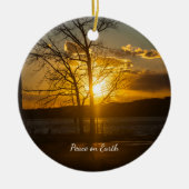 Ornement du coucher du soleil (Devant)